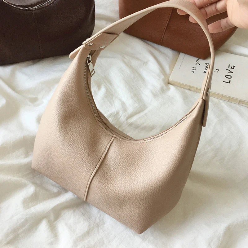 Mugrs™ Chic Leather Hobo Bag