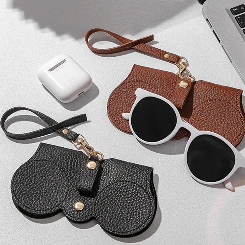 Mugrs™ Portable Leather Sunglasses Case