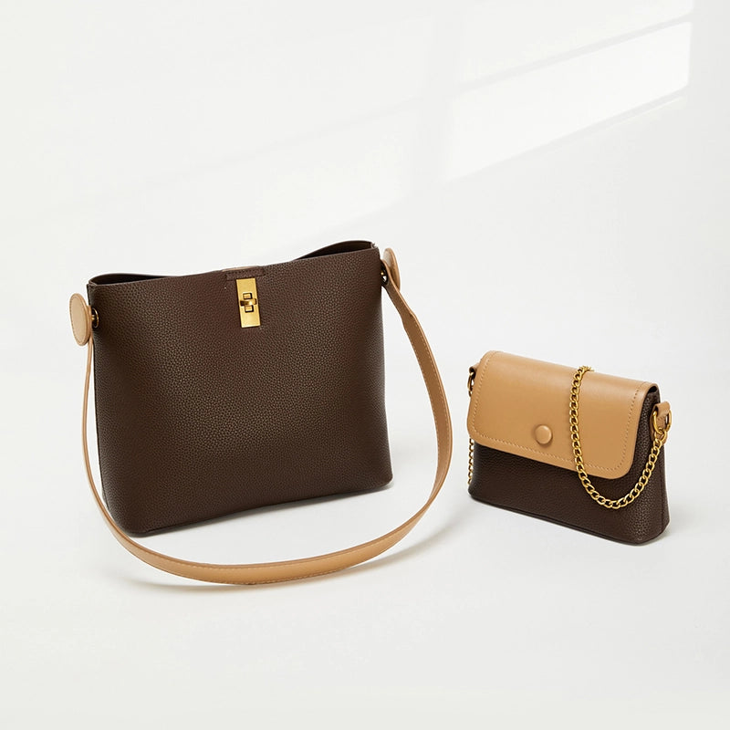 Mugrs™ Two Pieces Soft Leather Crossbody Bag