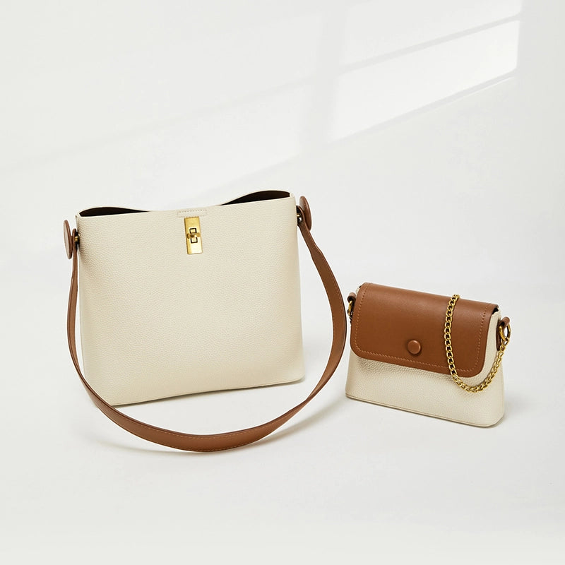Mugrs™ Two Pieces Soft Leather Crossbody Bag