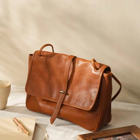 Mugrs™ Vegan Leather Casual Durable Messenger Bag
