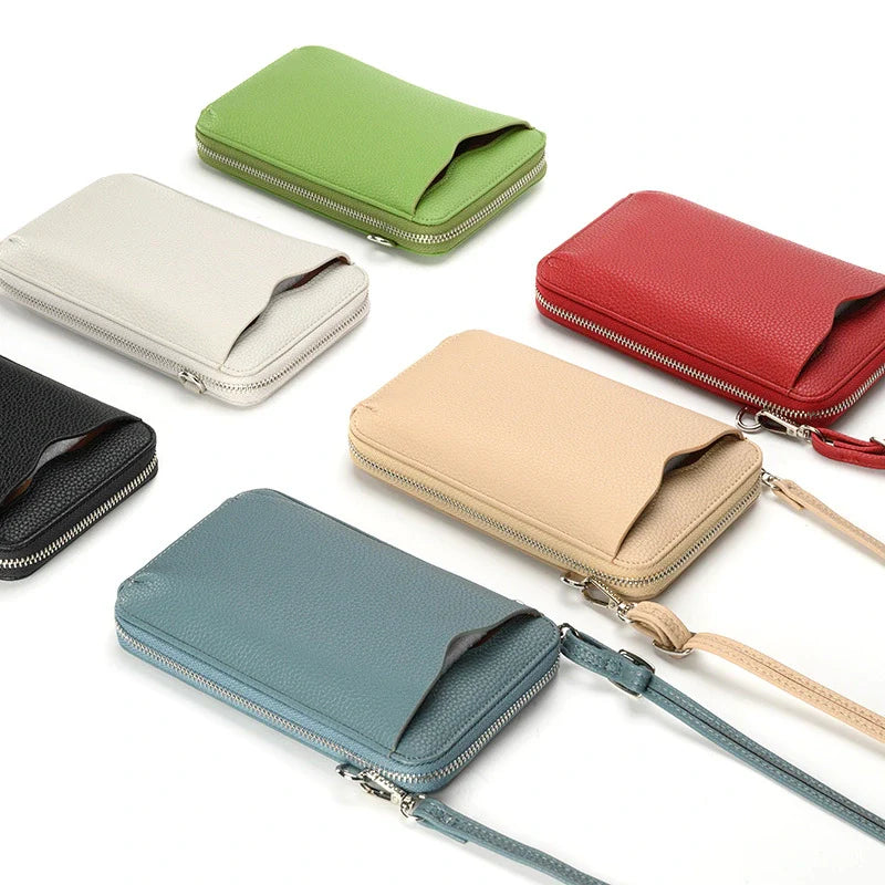 Mugrs™ Stylish Vegan Leather Crossbody Mobile Phone Bag