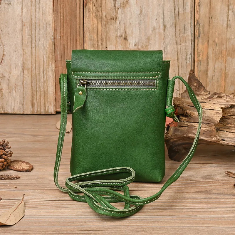 Mugrs™ Vegan Leather Bucket Crossbody Phone Bag