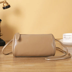 Mugrs™ Zipper Vegetable Tanned Leather Crossbody Bag