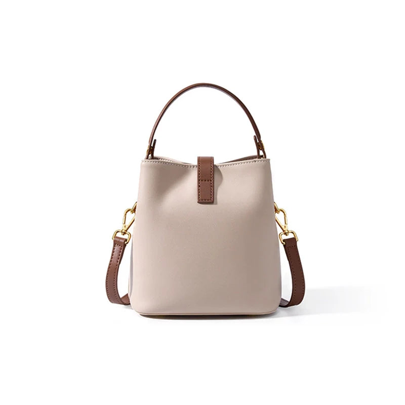 Mugrs™ Leather Bucket Bag Crossbody Bag Handbag Advanced Simplicity