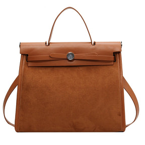 Mugrs™ Vintage Vegan Leather Crossbody Kelly Bag