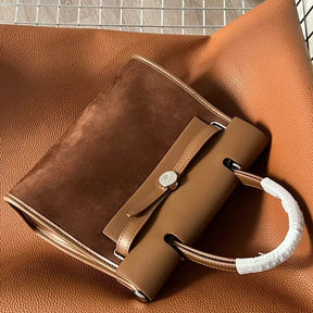 Mugrs™ Vintage Vegan Leather Crossbody Kelly Bag