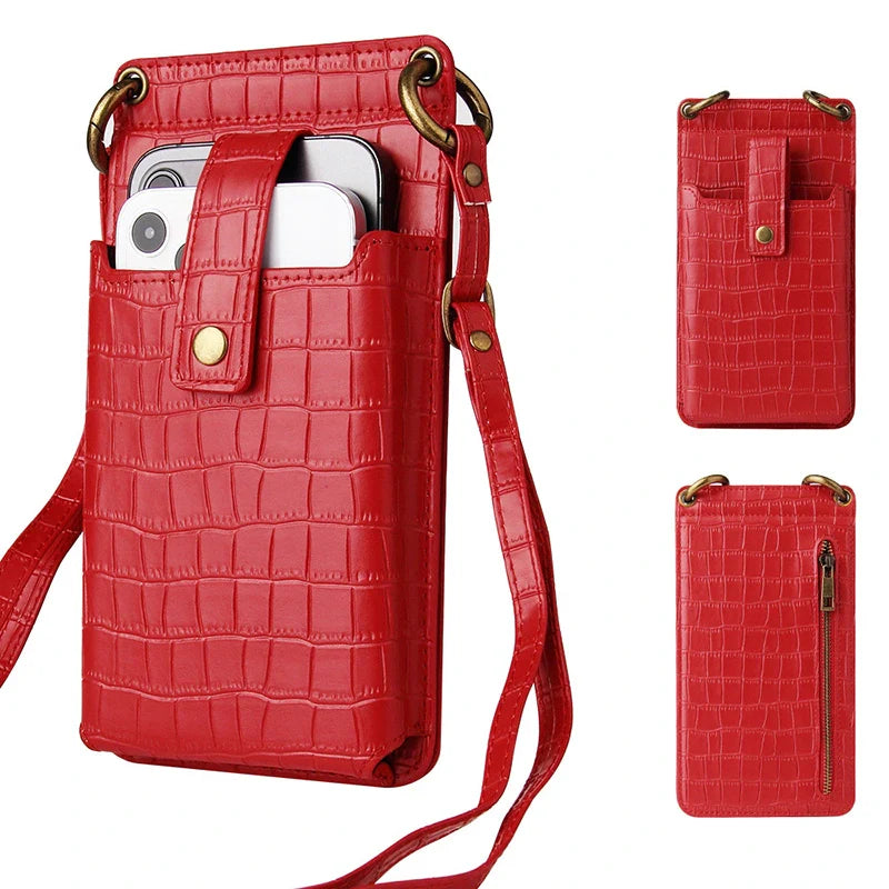 Mugrs™ Crossbody Phone Bag Vegan Leather Phone Case