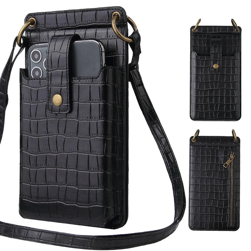 Mugrs™ Crossbody Phone Bag Vegan Leather Phone Case