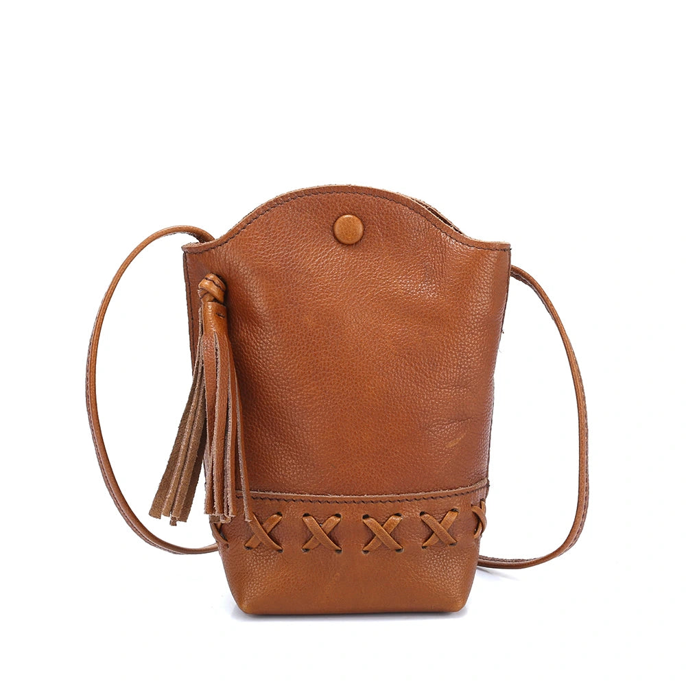 Mugrs™ tassel mobile phone bag crossbody bag