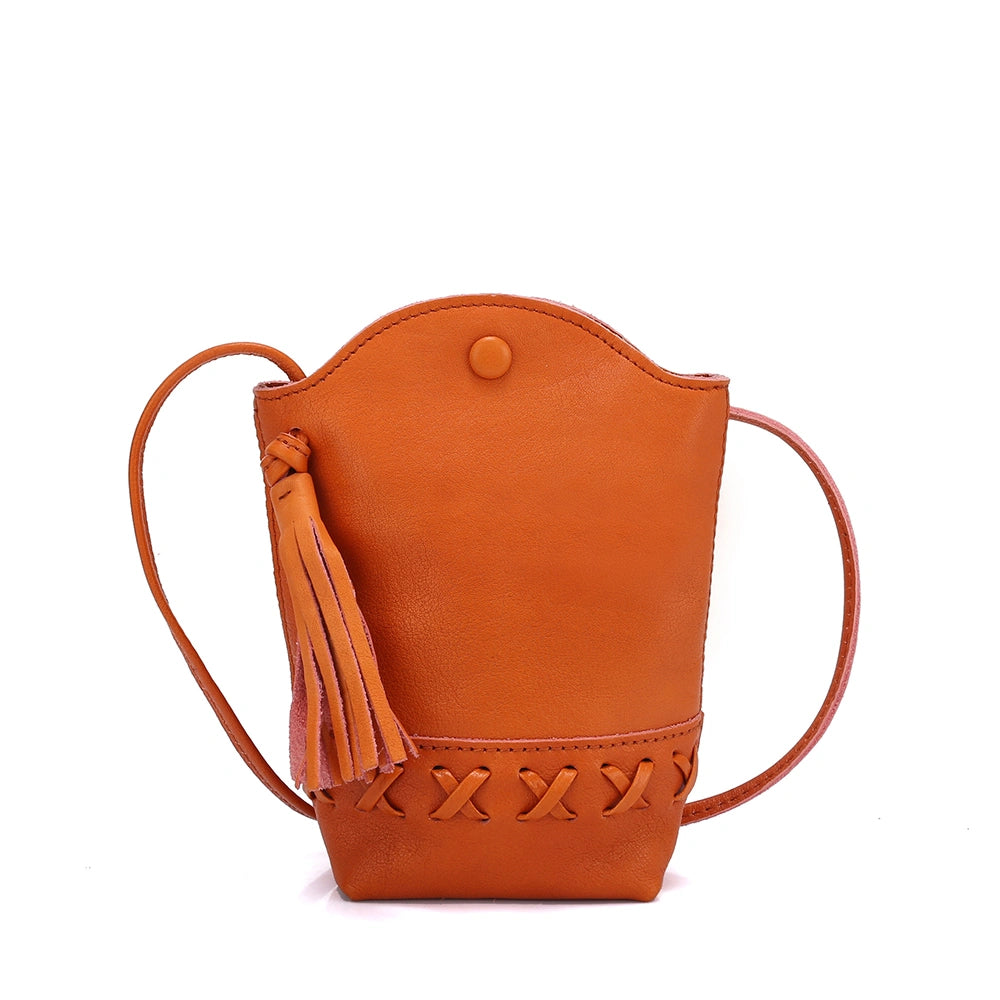 Mugrs™ tassel mobile phone bag crossbody bag