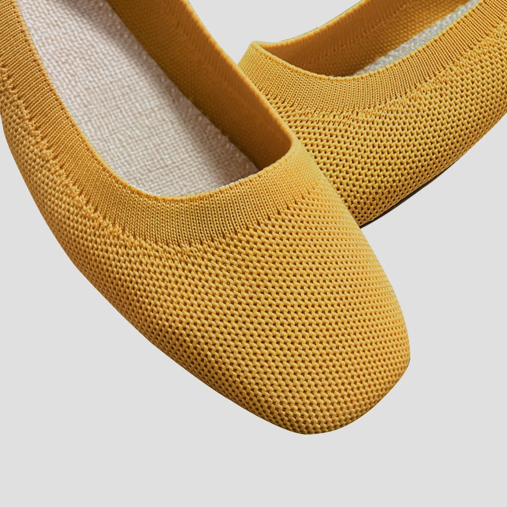 Mugrs™ Square Toe V-Cut Flats (Mugrs 2.0)