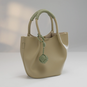 Mugrs™ Vegan Leather Bucket Bag for Daily Commuting