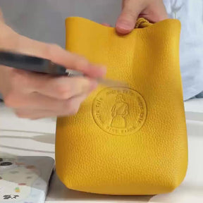 Evelyne Bag DIY Bag Making Kit | Mini Leather Crossbody Bag Yellow